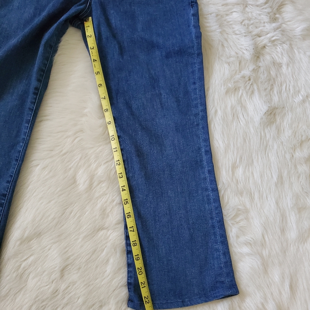 Frame Le Crop Mini Boot Jeans In Kinley Wash Size 29 SHORT - Picture 10 of 12
